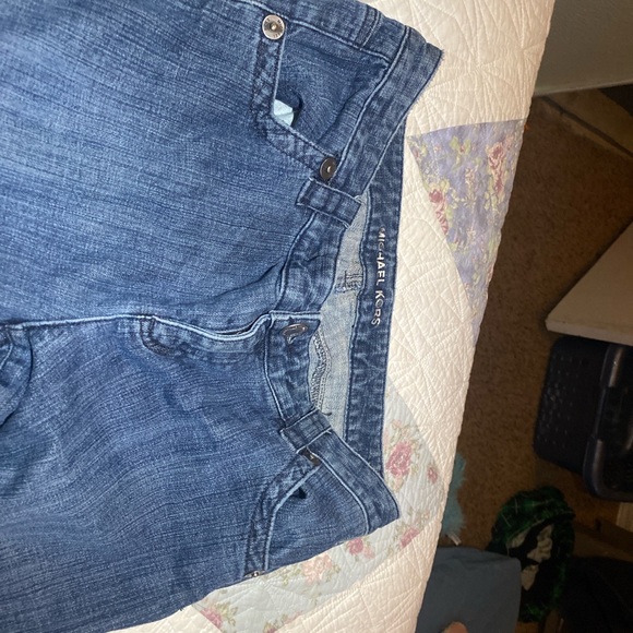 The are a size 8 Michael kors denim jeans - Picture 2 of 4